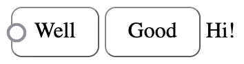No checked radio buttons, no animation